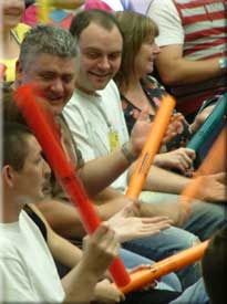 Exciting boomwhacker energiser with brightly coloured percussion tubes!